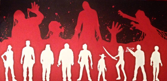 Walking Dead Silhouette