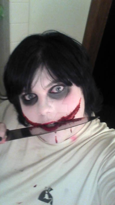 Jeff The Killer Face Paint by LeviHeichouDelXantus on DeviantArt