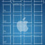 iPhone 6 Blueprint Wellpappe 
