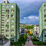 Bratislava district view