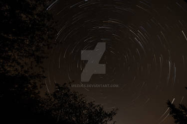 Startrails over Slovakia