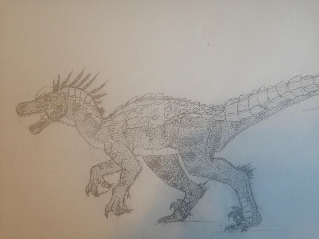 Hypo Velociraptor doodle (The Isle again) by SuperMegaMcnerd on DeviantArt