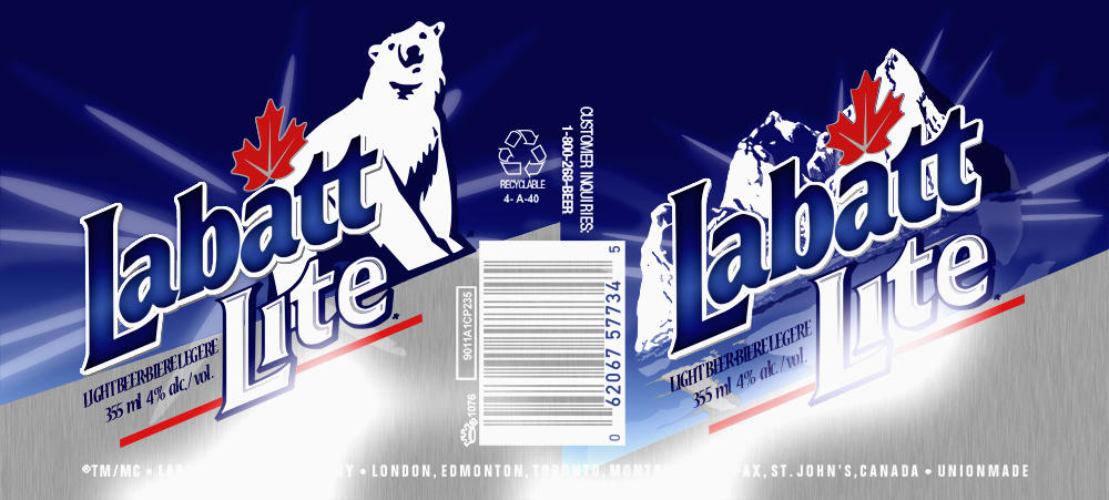 Labatt Lite Label by BlankTarget on DeviantArt