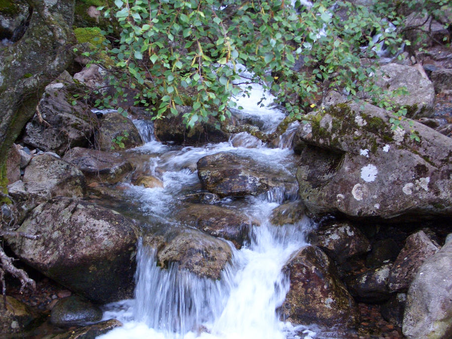 Flowing Waterfall