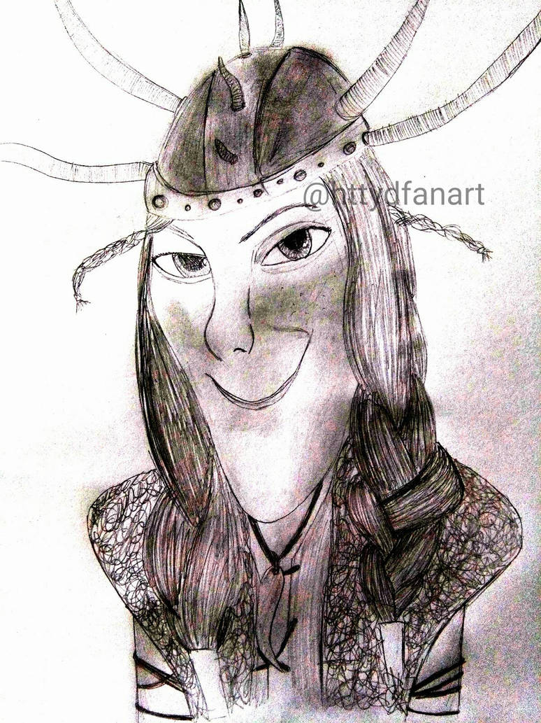 Realistic Ruffnut Drawing Httyd: Ruffnut sketch by httydfanart13 on DeviantArt