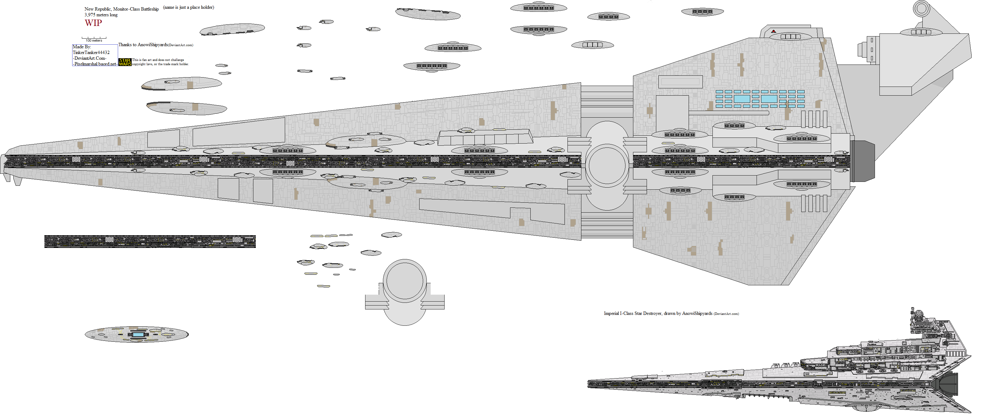 New Republic, Monitor-Class Battleship by TinkerTanker44432 on DeviantArt