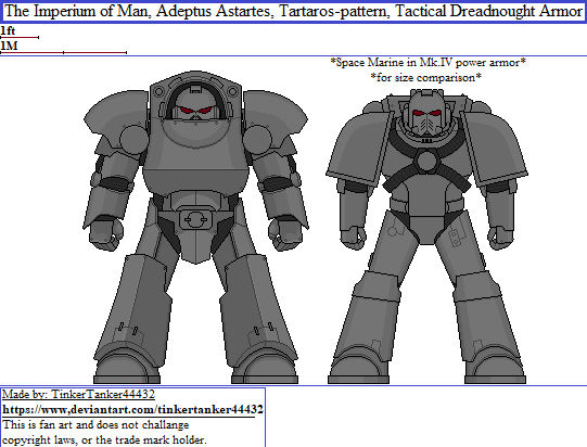 Space Marine, Tartaros-pattern, Terminator Armor by TinkerTanker44432 ...