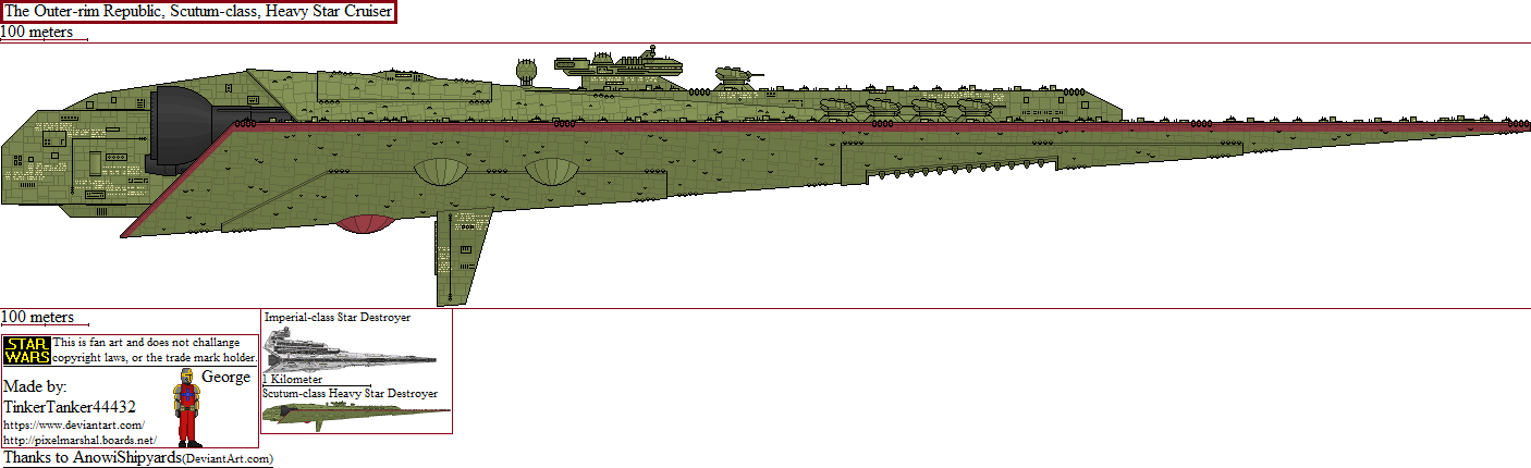 SWAU: Outer-rim Republic, Scutum-class, Cruiser