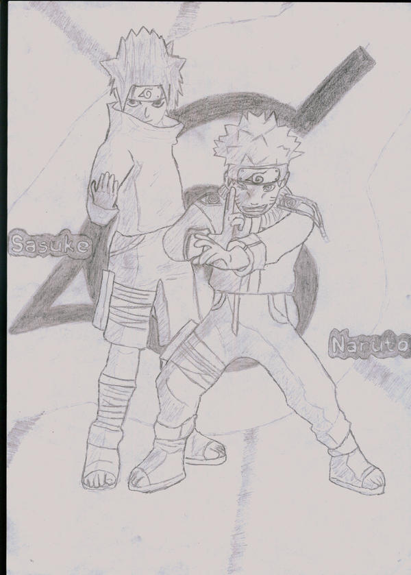 Sasuke and Naruto by andydog on DeviantArt