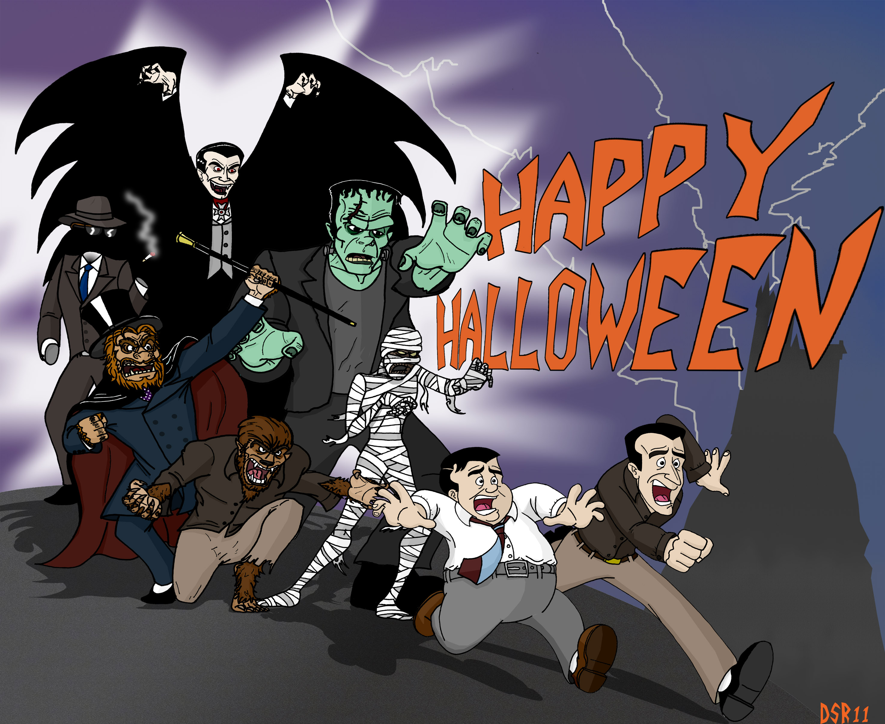 Halloween Cartoon 2011