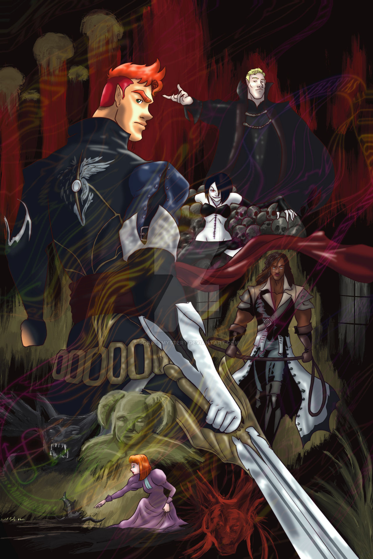 Deviantart Castlevania Boxing Patreon Exclusive Fan Art Castlevania IV by SorbetMystery on DeviantArt