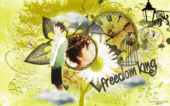 [Wallpaper] - [14293] - Freedom King (YeSung)