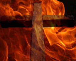 Burning Cross