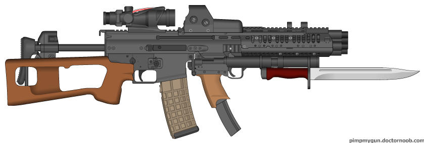 Chaos Exploder Ar Model chaos assault rifle by tank0421 on DeviantArt