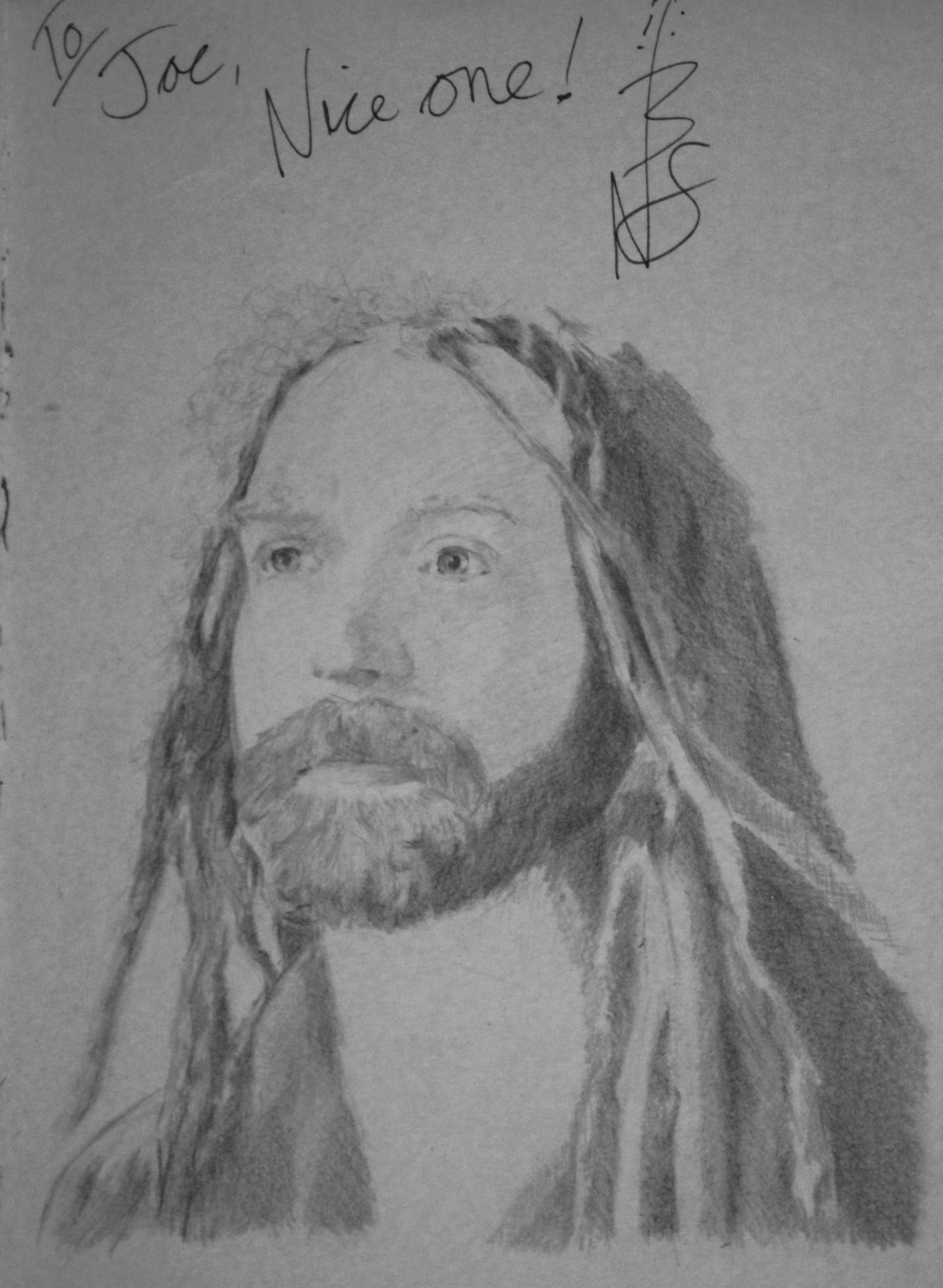 Newton Faulkner SIGNED Tiny Sketch