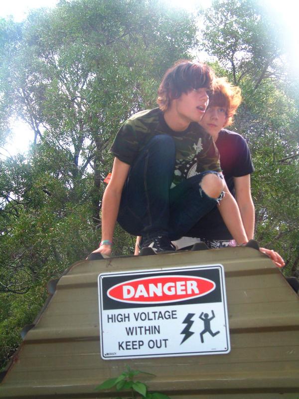 DANGER     GOOD LOOKING GUYS