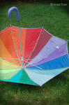 Little Rainbow Umbrella by DistantTree