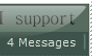 I Support Message Stamp