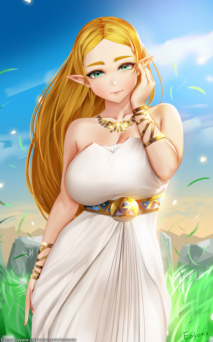 Fan Inspired Princess Zelda dress by auress on DeviantArt