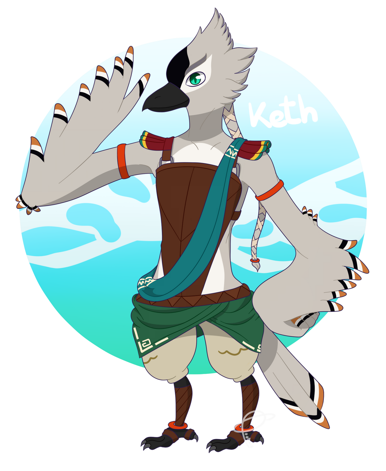 Keth the Rito by Poohnie on DeviantArt