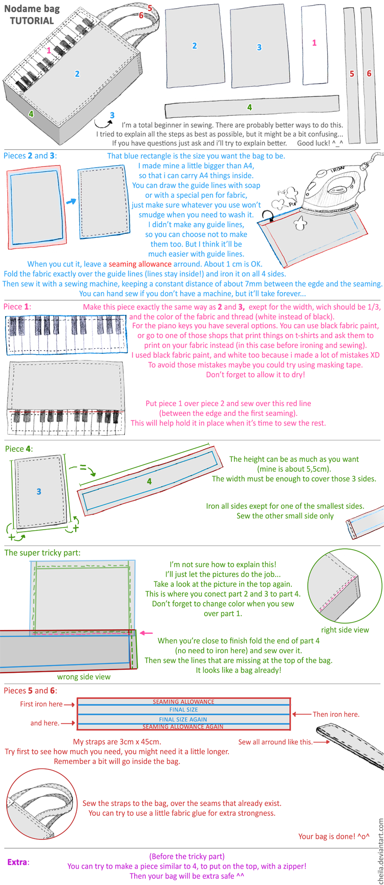 Nodame bag TUTORIAL