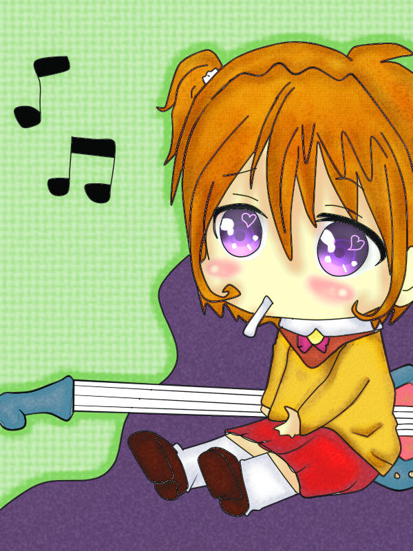 Chibi Computer Drawing Computer drawing (chibi) by ChimigaYouKnowIt on DeviantArt