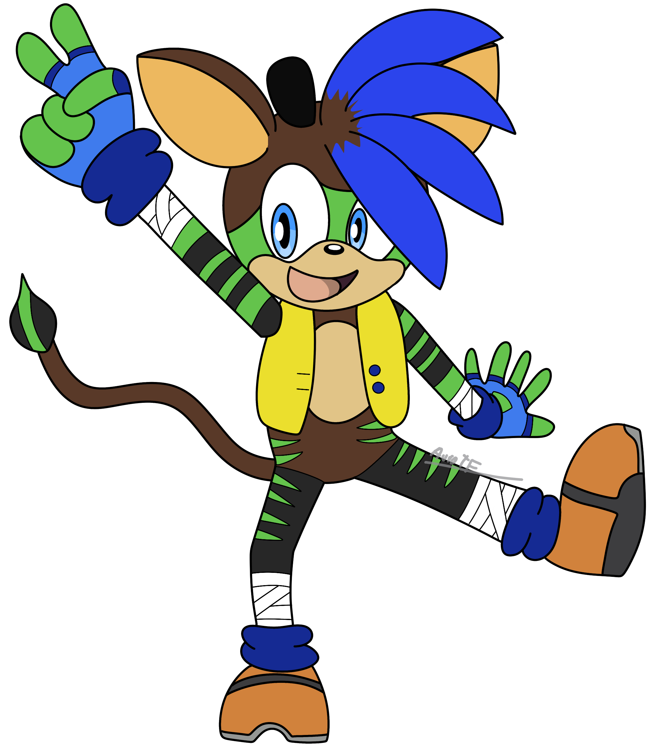 Erik the Okapi by RagingFurry on DeviantArt