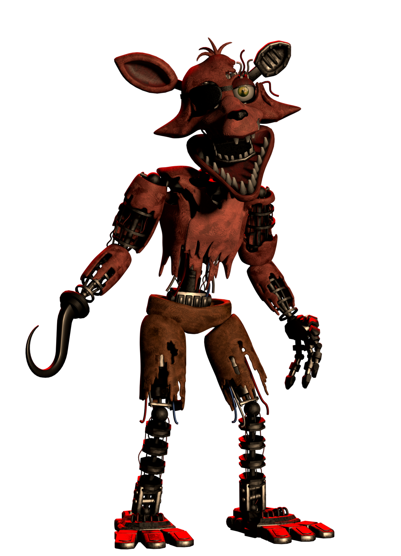 Withered Foxy By AustinArt404 On DeviantArt withered-foxy-by-austinart404-on-deviantart