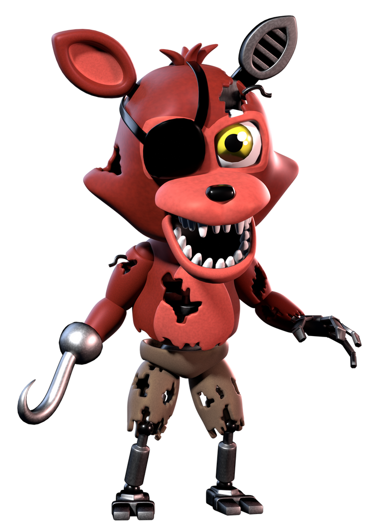 Adventure Withered Foxy by AustinArt404 on DeviantArt