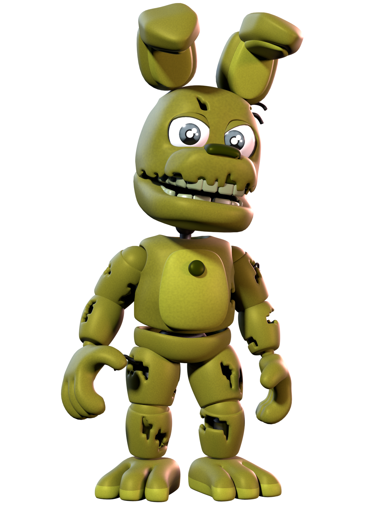 Spring Trap Render Simple Adventure Springtrap by AustinArt404 on DeviantArt