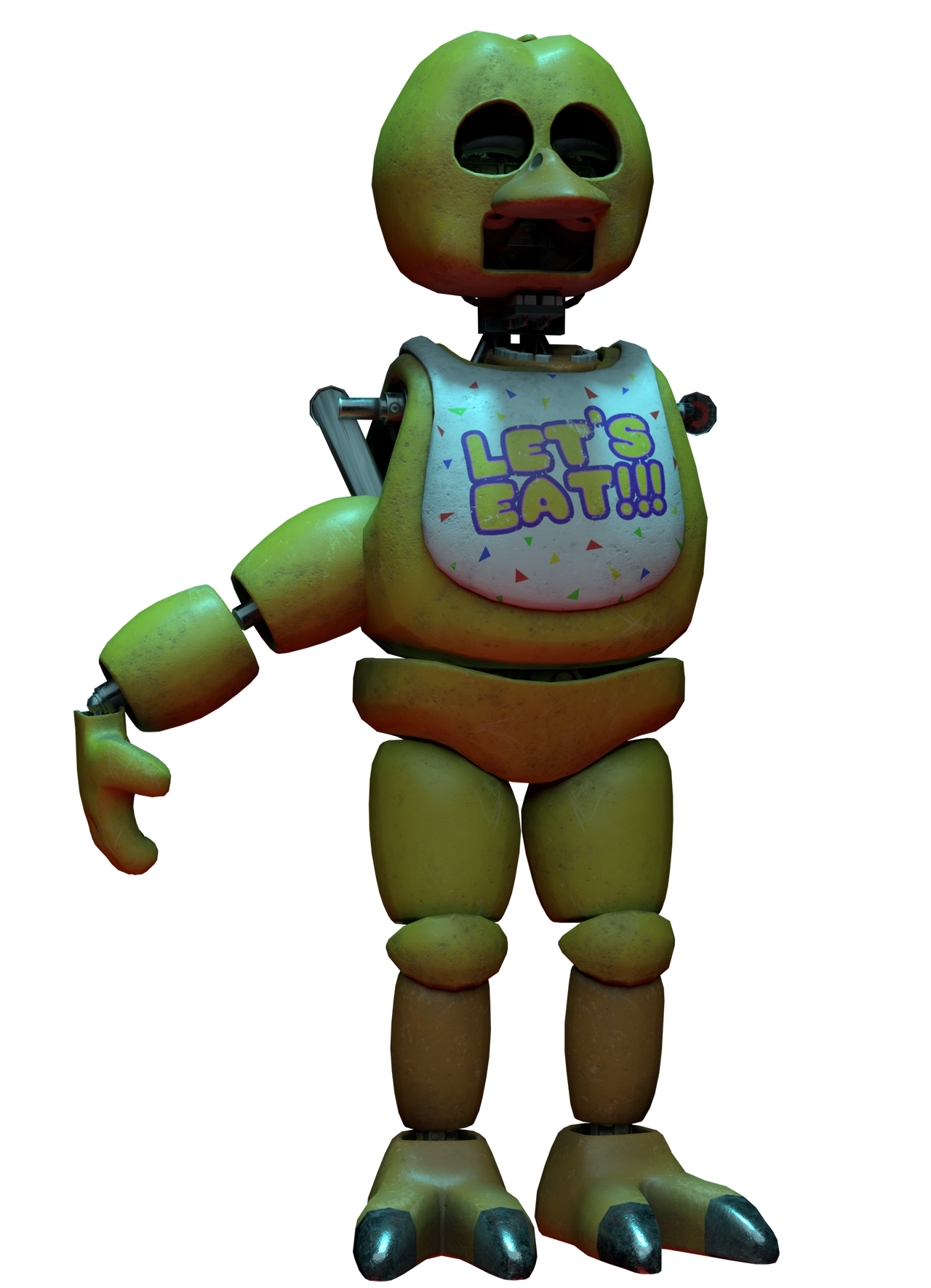 Distorted Fnaf Characters Distorted Chica by AustinArt404 on DeviantArt