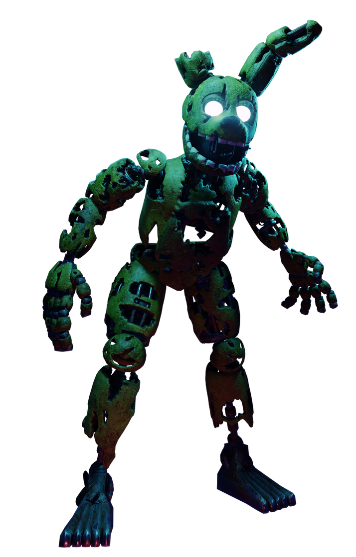 Spring Trap Render Simple Help Wanted 1 Springtrap render by AustinArt404 on DeviantArt