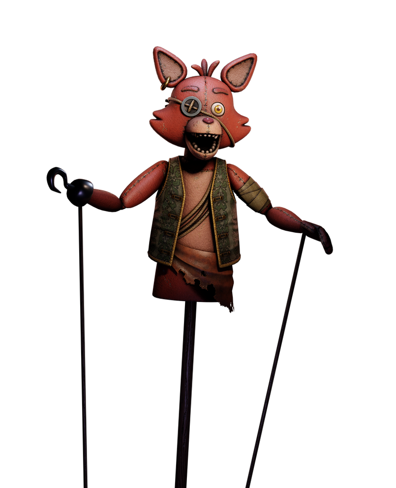 FNaF SotM- Puppet Foxy by AustinArt404 on DeviantArt