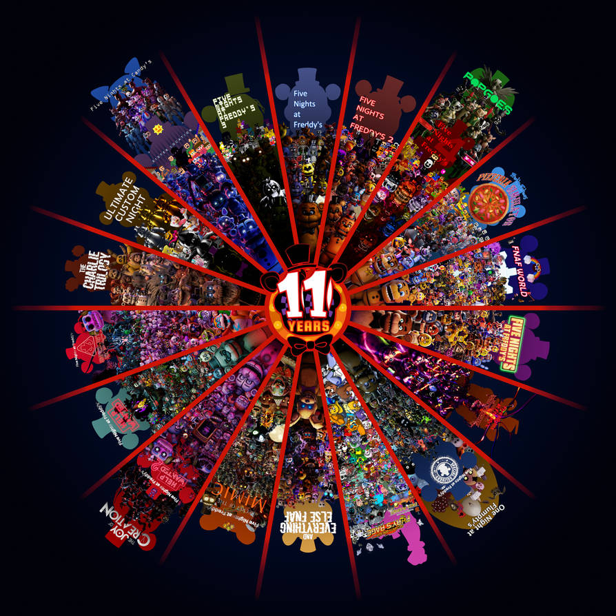 Happy 11 years to Five Nights at Freddy #39 s by AustinArt404 on DeviantArt Happy 11 years to Five Nights at Freddy #39 s by AustinArt404 on DeviantArt