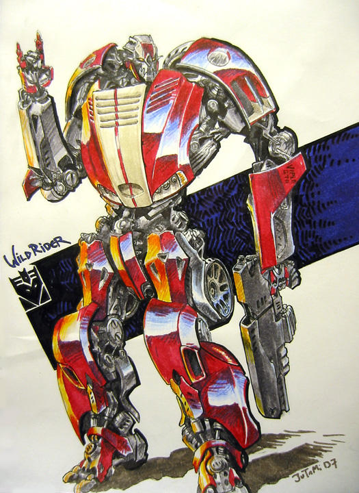 Wildrider, fixed by Jutami on DeviantArt