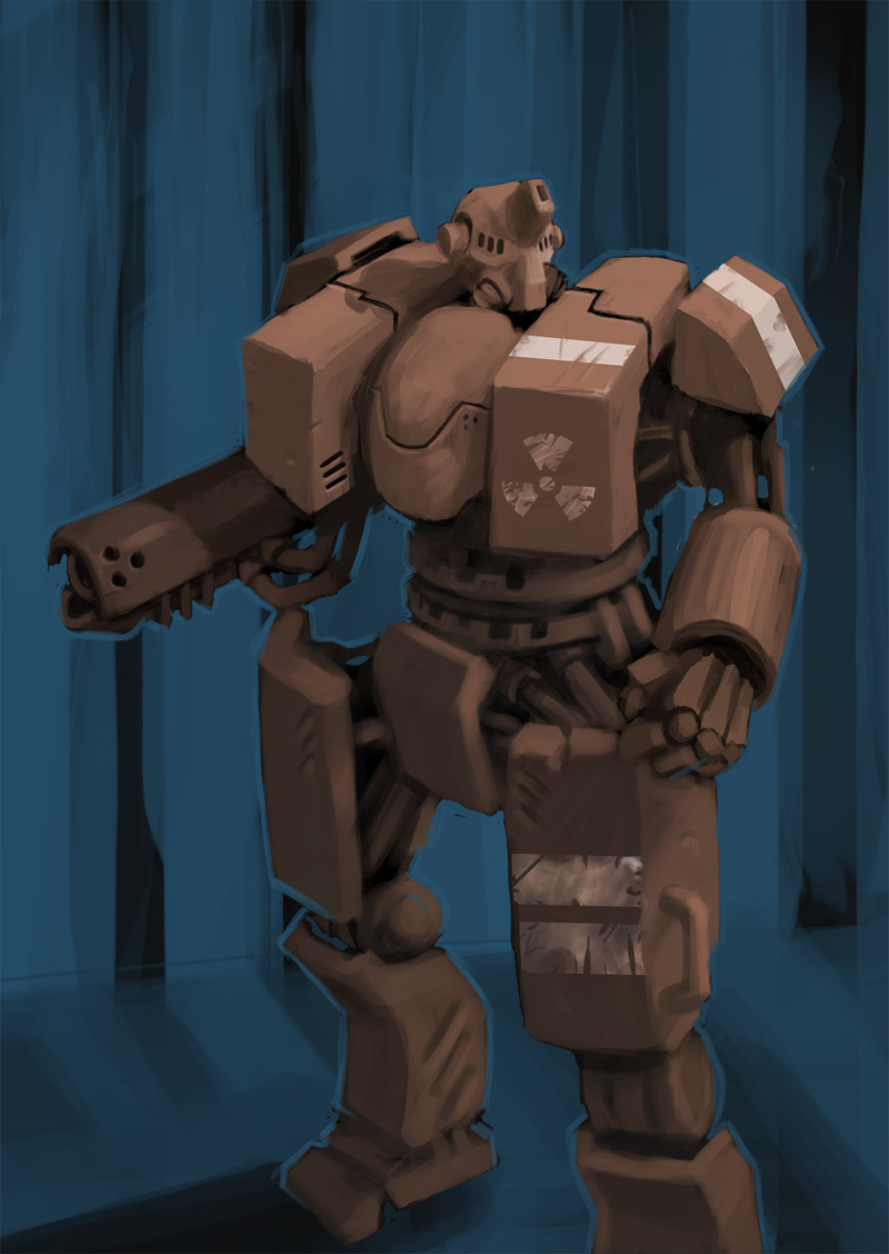 Rusted mech