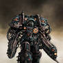 Chaos space Marine Oblitterator -bulked out-