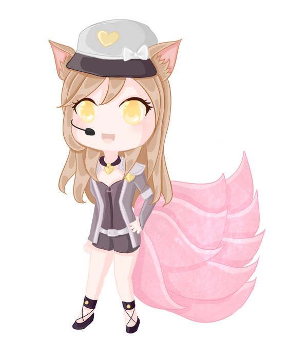Popstar Ahri by Kiruumu on DeviantArt