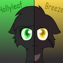 Hollyleaf and Breezepelt