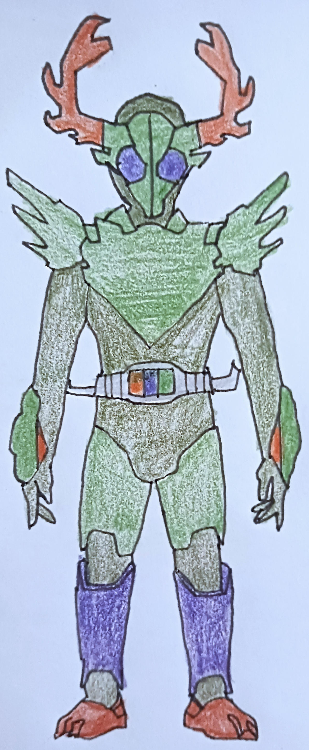 Kamen Rider Changeling (Stag Form) by SlidDiamond3218 on DeviantArt