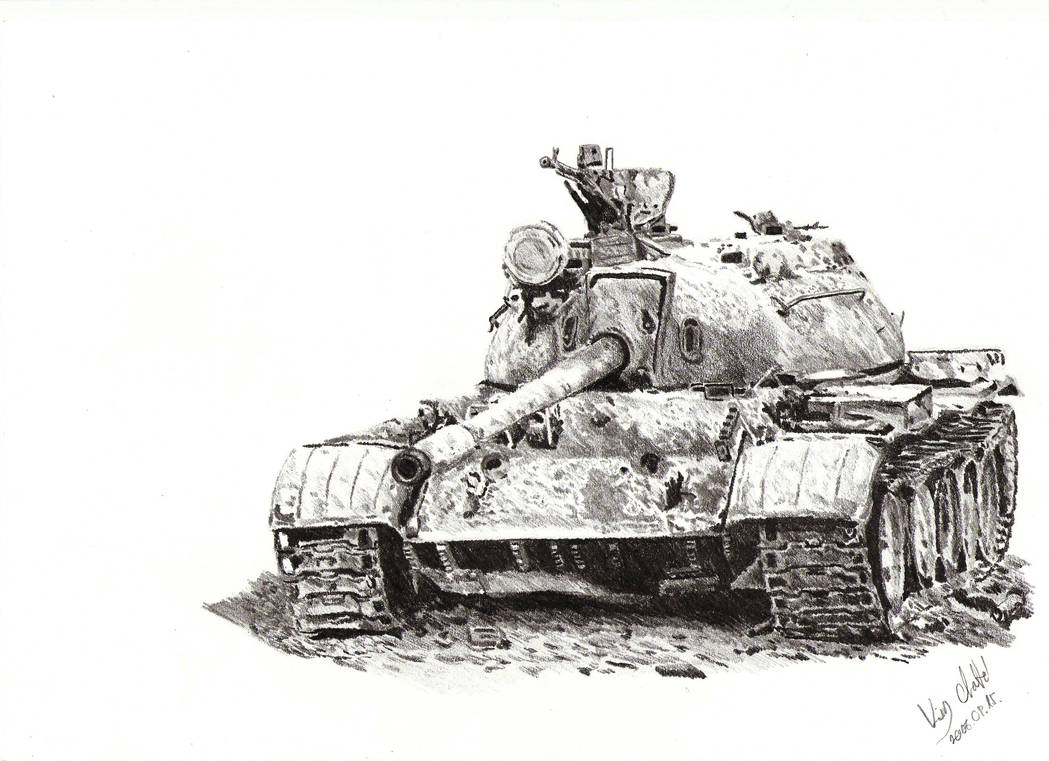 T55 Drawing T55 from Iraq by Einsklein on DeviantArt