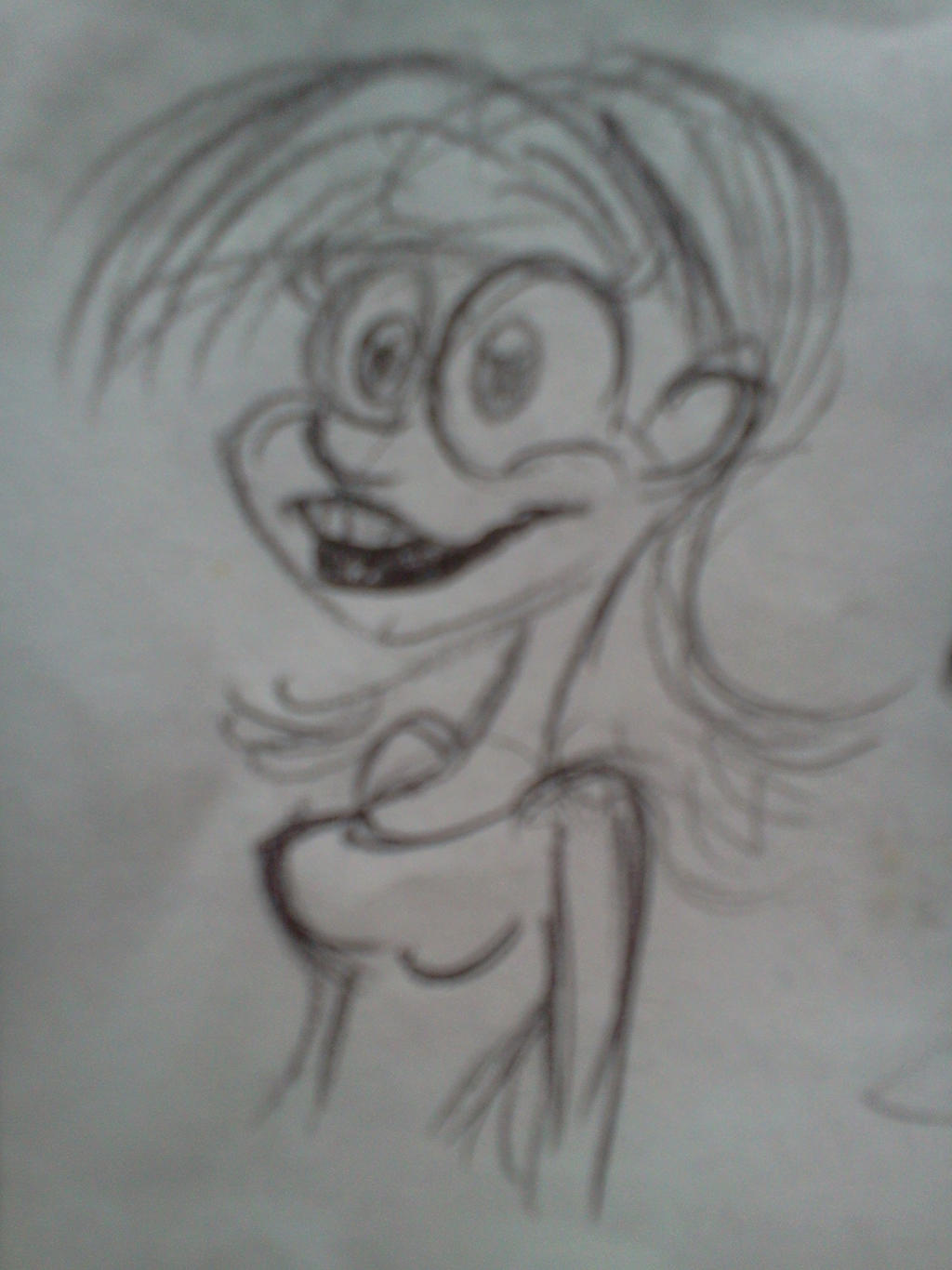 Overly Attached Blondie sketch