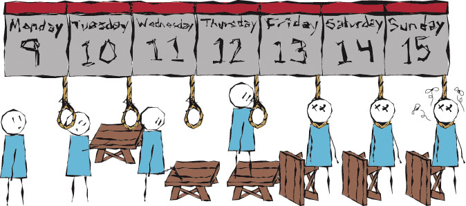 The Calendar Hung Itself By R4zrb1ad3r0mnc3 On Deviantart The Calendar Hung Itself