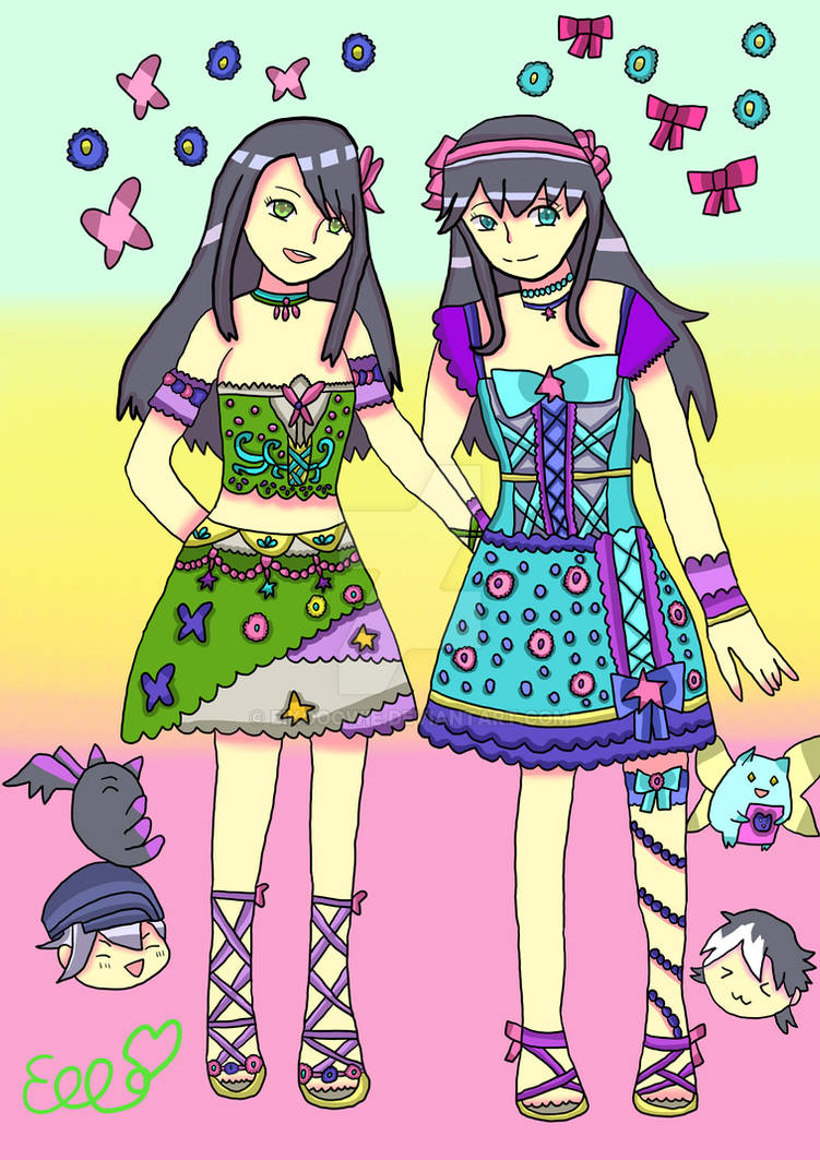 Pad Cross and Danball Senki old comission by EikoOowie on DeviantArt