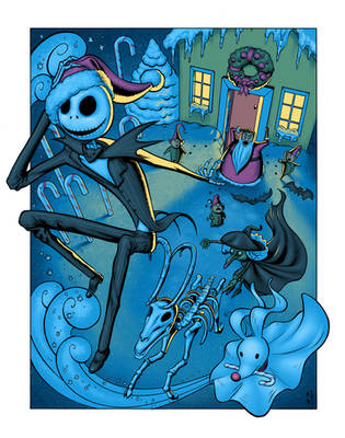 The Nightmare Before Christmas by electronicron