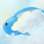 Swablu in the air