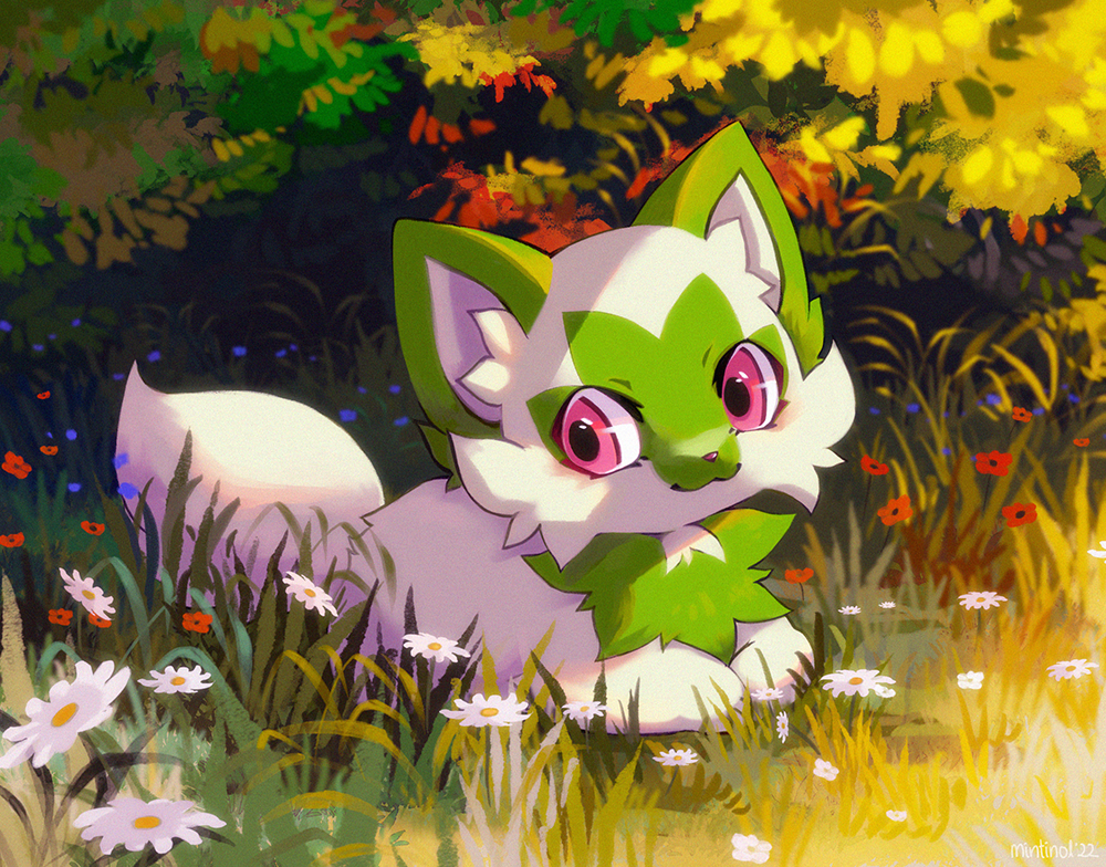 Sprigatito By Mintinol On DeviantArt sprigatito-by-mintinol-on-deviantart