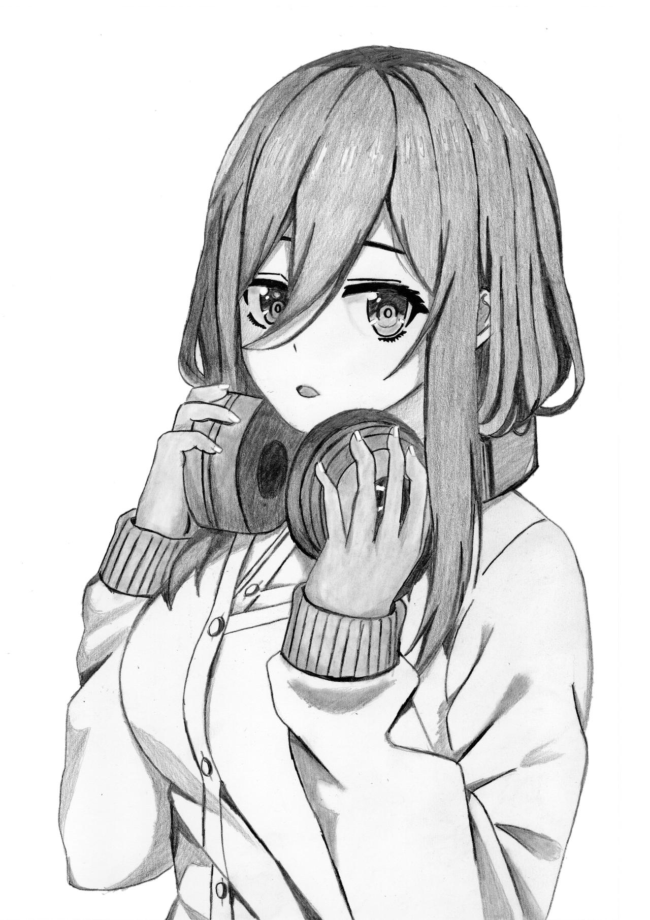 Drawing Miku Nakano Beautiful Anime Girl By Drawingtimewithme On Deviantart Drawing Miku Nakano Beautiful Anime Girl By Drawingtimewithme On Deviantart