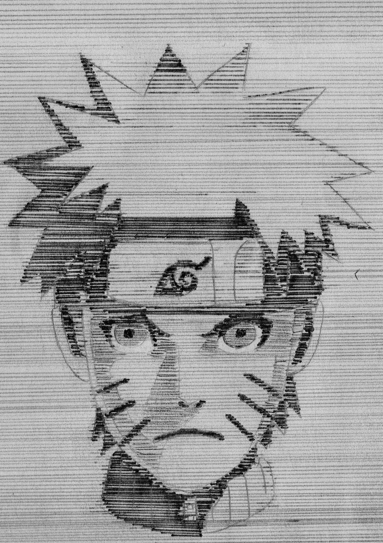 Drawing - Naruto Face — Steemit