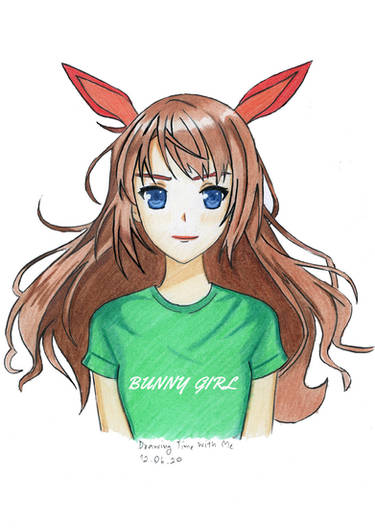 Drawing Cute Anime Neko Girl by DrawingTimeWithMe on DeviantArt